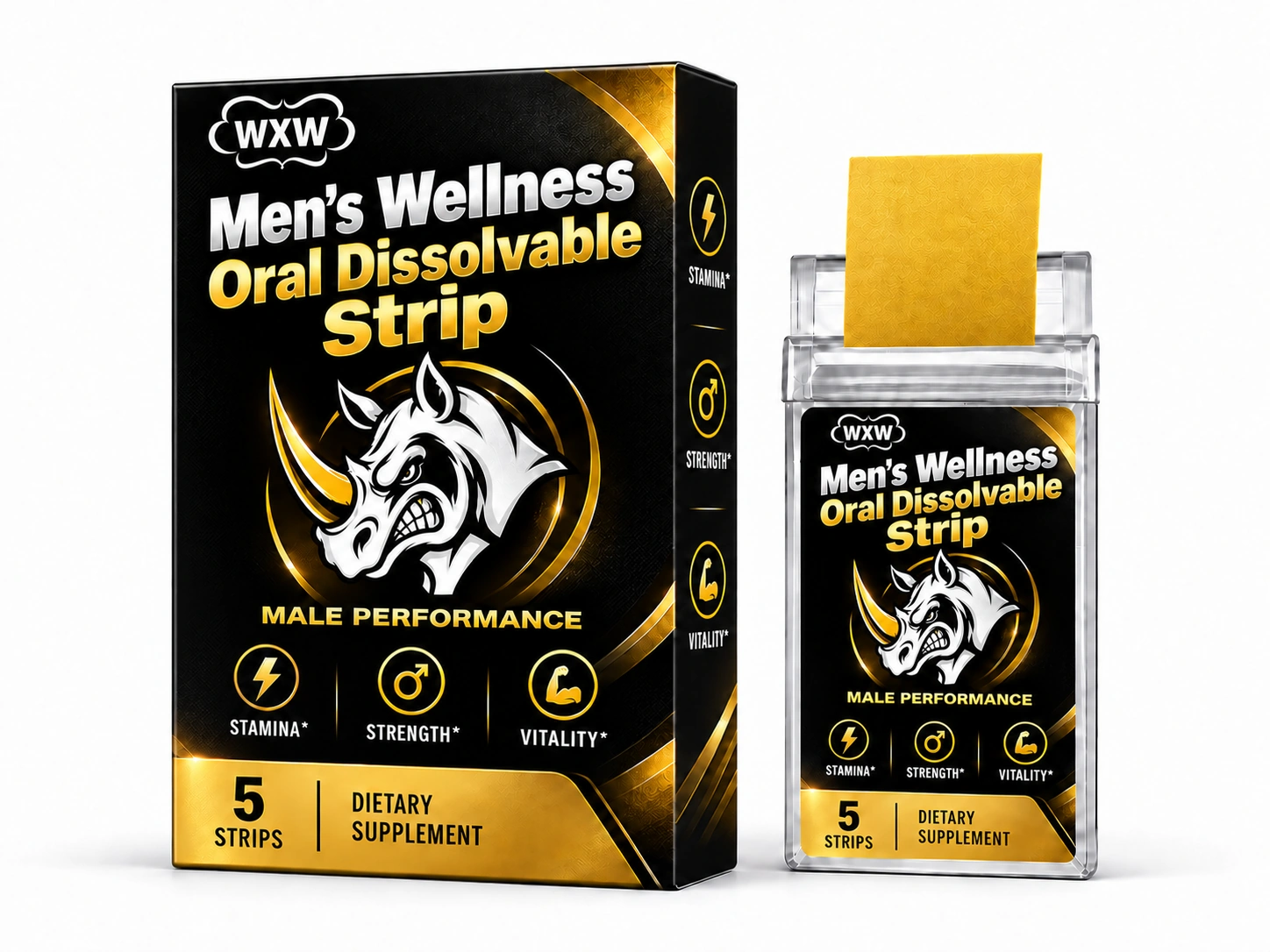 Men’s Wellness Oral Dissolvable Strip